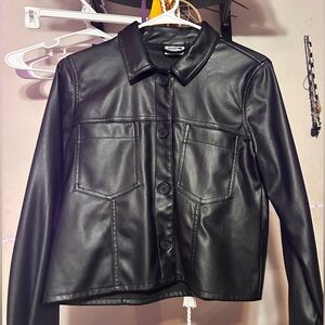 Leather Jacket Noisy May S